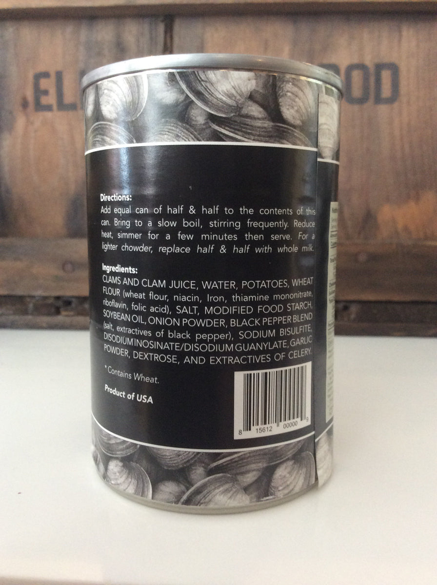 Black Pearl Clam Chowder Newport Original