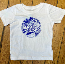 Load image into Gallery viewer, RI Icons Onesie and Toddler T-Shirt