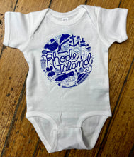 Load image into Gallery viewer, RI Icons Onesie and Toddler T-Shirt