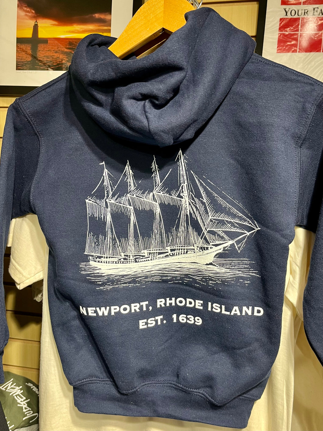Newport Original Schooner Hoodie, Youth