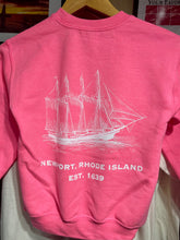 Load image into Gallery viewer, Newport Original Schooner Crew Neck Sweatshirt, Youth