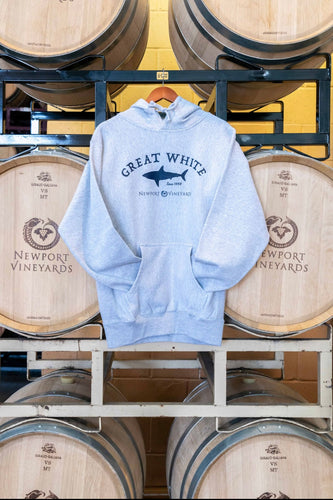 Newport Vineyards Great White Hoodie