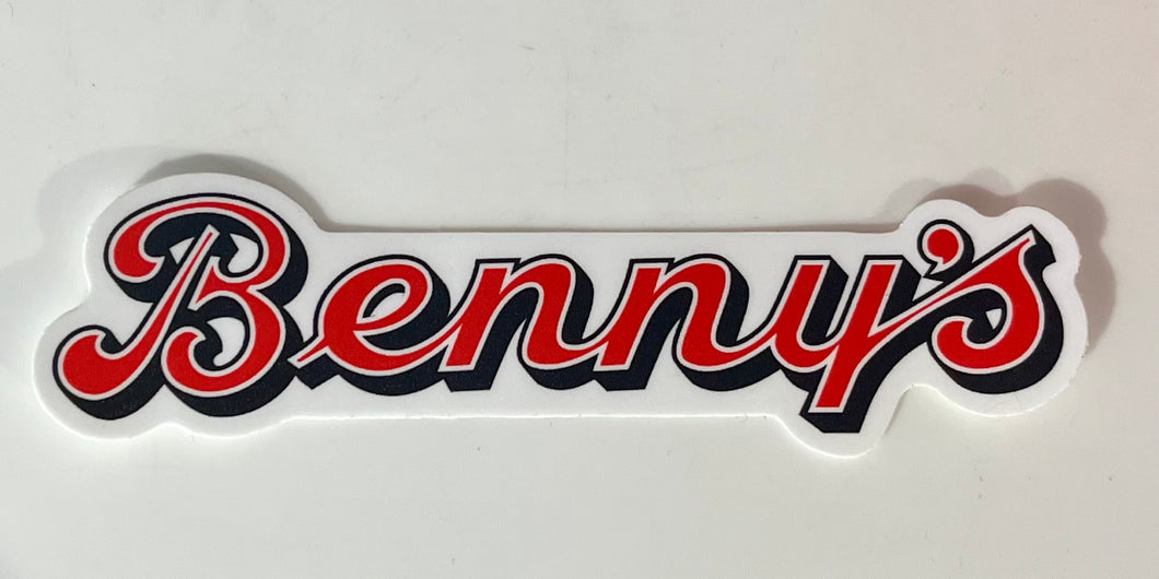 Benny’s Sticker