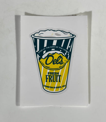 Del’s Stickers, 2” by 3”