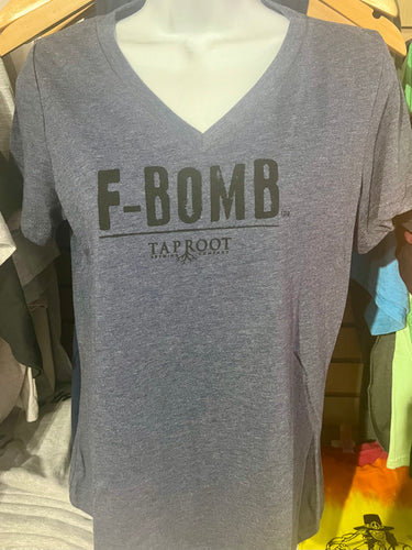 Newport Vineyards Taproot F-Bomb Women’s V-Neck