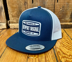 Newport Original Trucker Cap, Flat Brim