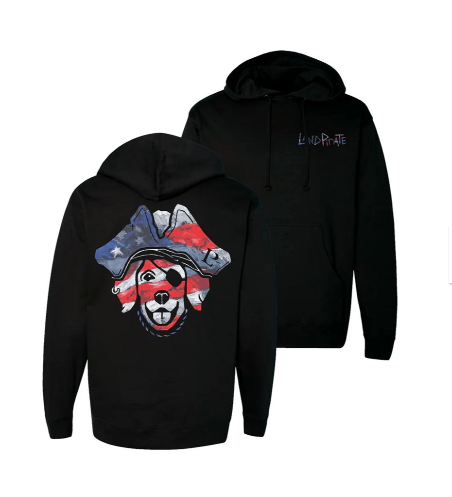 Sneaky Puppy Patriotic Puppy Hoodie