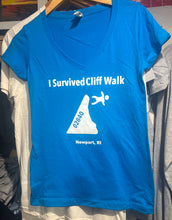 Load image into Gallery viewer, Cliff Walk T-Shirt, Women’s V-Neck