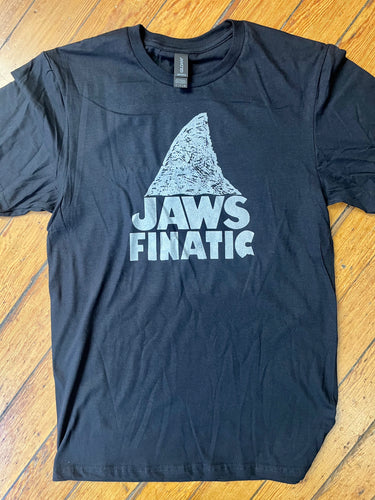 Jaws Finatic Shirt, by Pixel Palmer