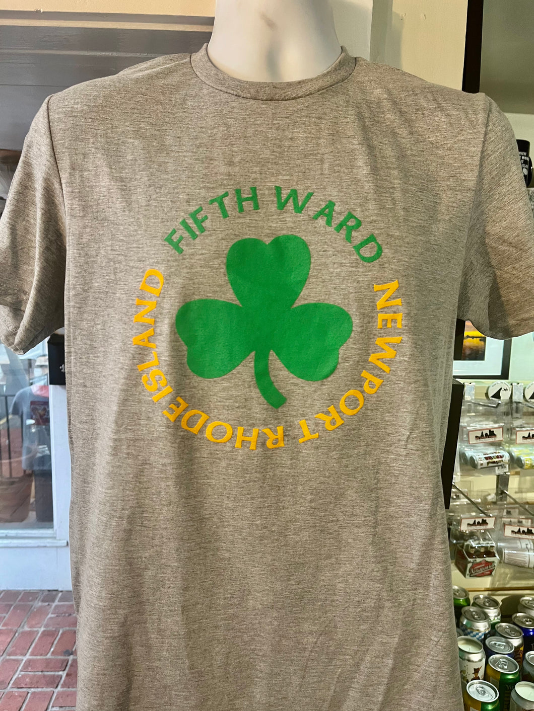 Fifth Ward Green and Gold Tshirt