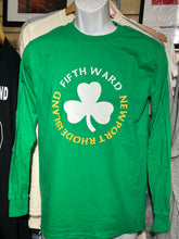 Load image into Gallery viewer, Fifth Ward Green and Gold Long-Sleeve Tshirt