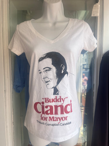 Buddy Cianci Campaign Women’s V-Neck