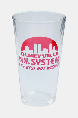 Olneyville N.Y. System Wieners Pint Glass