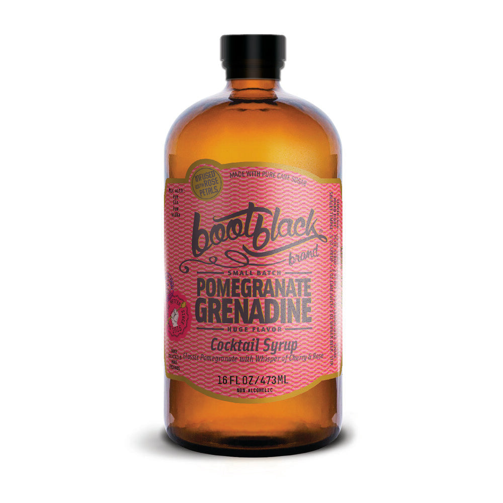 Bootblack Pomegranate Grenadine Cocktail Syrup