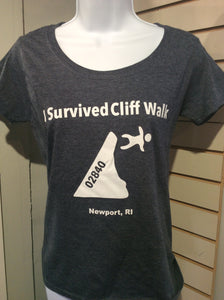 Cliff Walk T-shirt, Women’s Scoop Neck