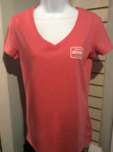 Load image into Gallery viewer, Newport Original Women’s V-neck T-shirt, small logo
