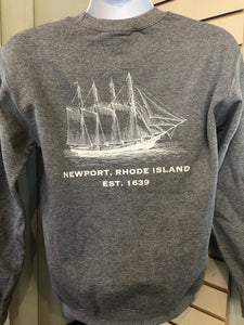 Newport Original Schooner Crew Neck Sweatshirt