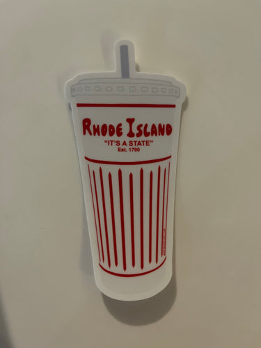 RI Awful Awful ‘It’s a State’ Sticker, 2” by 4”