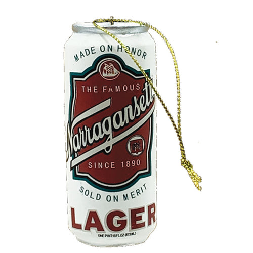 My Little Town Narragansett Beer Tall Boy Ornament