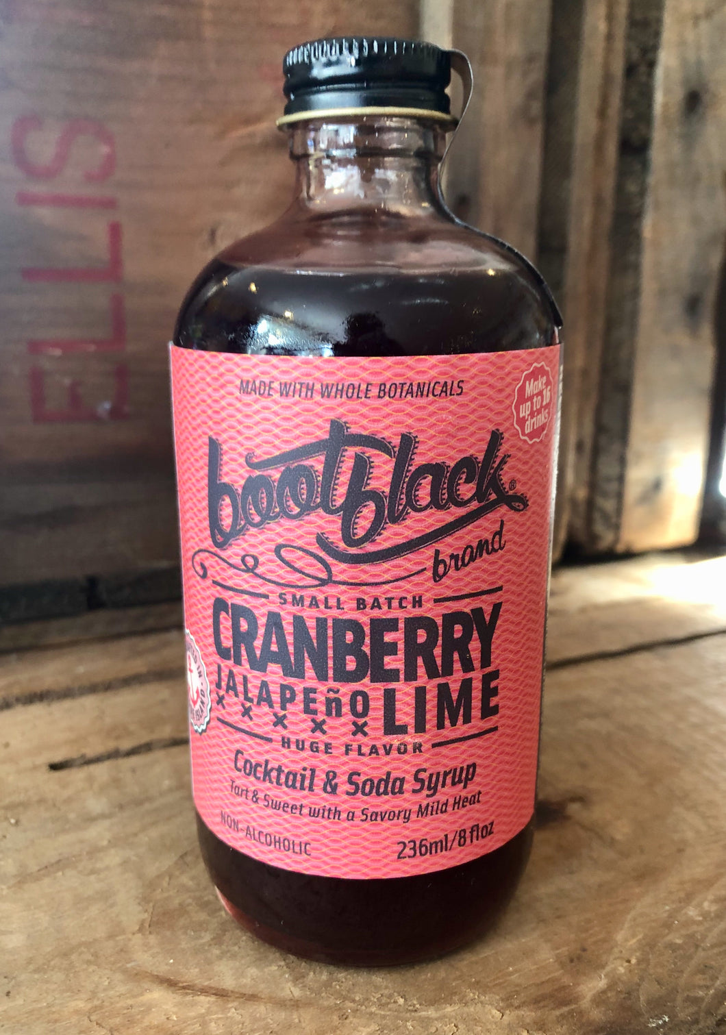 Bootblack Cranberry Jalapeño Lime