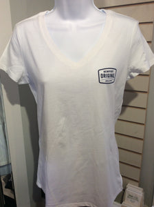 Newport Original Women’s V-neck T-shirt, small logo