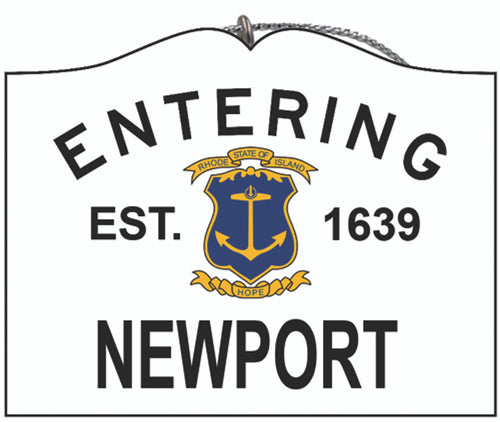 My Little Town Entering Newport Ornament